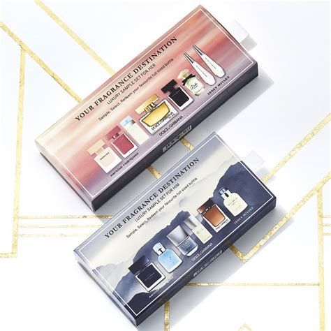 farmers luxury fragrance sample set.